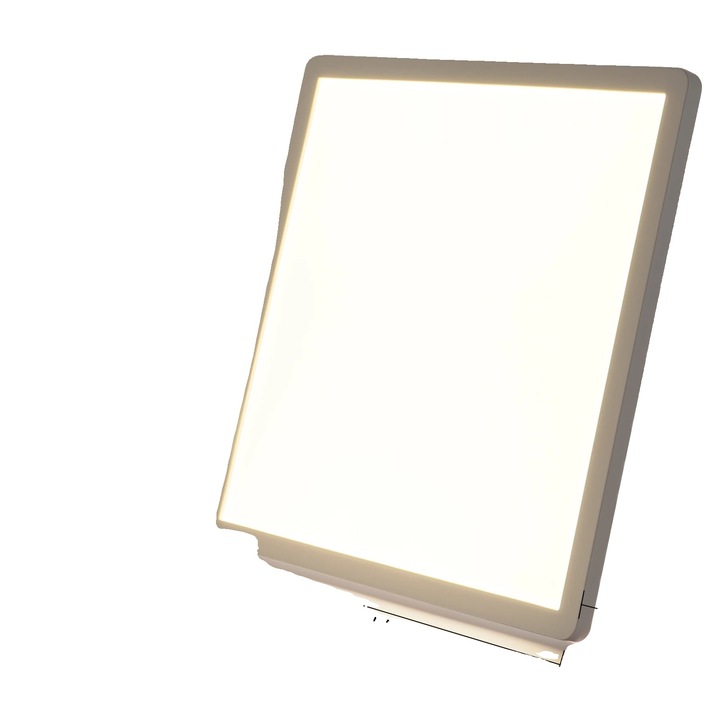 LED плафониера 15W, RGB, бяла, 30x30x2.5см, регулируема, повърхностен монтаж