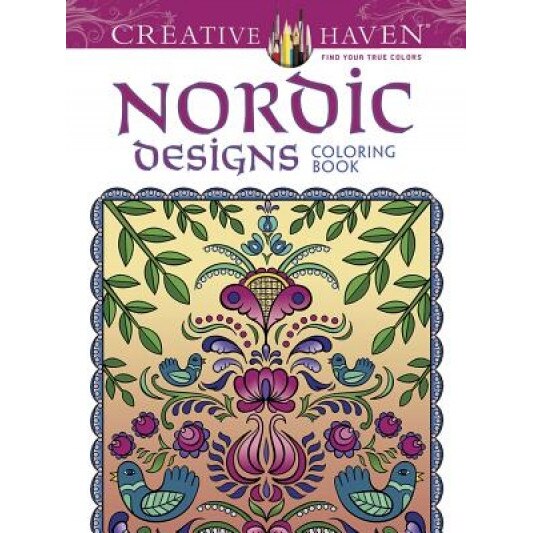 Creative Haven: Nordic Designs Coloring Book, Jessica Mazurkiewicz (Author)