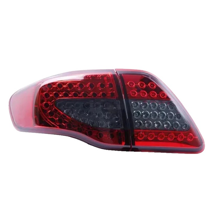 LED hátsó lámpa, piros, 20mm, 12V, 25W, 2600LM
