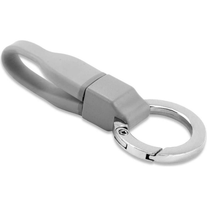 USB-C Kábel Kulcstartó, 4Smarts Keyring 0.1m