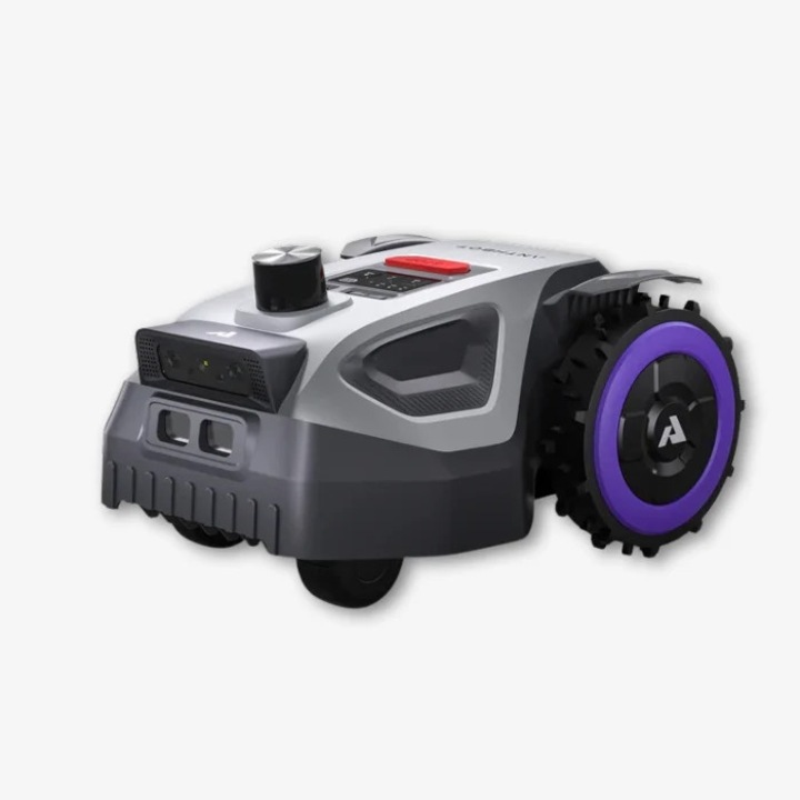 Robot de tuns gazonul ANTHBOT M5 LiDAR, fara fir perimetral, Navigatie LiDAR, Suprafata tundere 500m², 20 zone, 5 lame, Latime de lucru 20 cm, Inaltime maxima taiere 70 mm, autonomie 40 min, 2.5 Ah