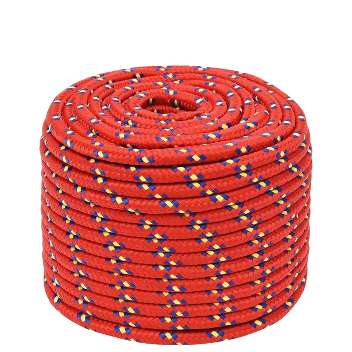 Zsinór 12mm 100m fonott erős zöld erősített