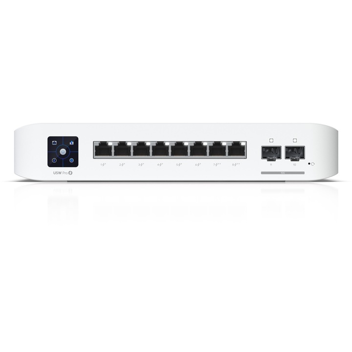 Switch UBIQUITI USW-PRO-8-POE 120W UNIFI 8 PORT GBE POE++ SWITCH