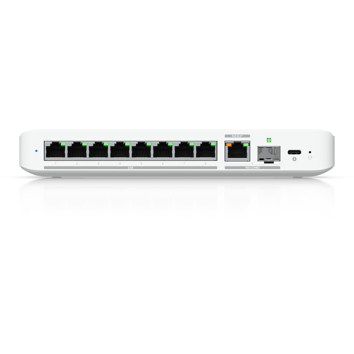 Ubiquiti UniFi Flex Switch Kezelőszoftverrel, 2.5G L2 2.5G PoE