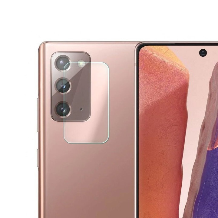 Ütésálló Kameravédő Samsung Note 20 Cam Glass, Átlátszó