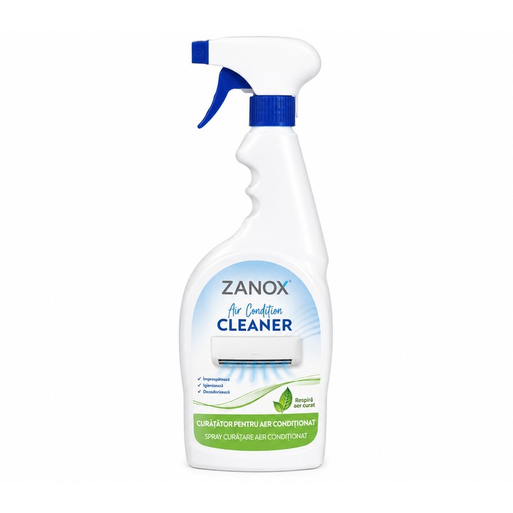 ZANOX® Klímatisztító Spray, Púder Illat, 750ml