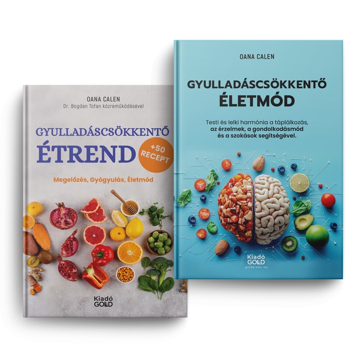 Élet Gyulladások Nélkül könyvcsomag. GOLD Kiadó