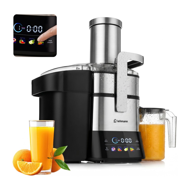 Storcator de citrice Philips HR2744/40, 25 W, 0.6 l, 1 Viteza, Ajustare cantitate pulpa, Alb
