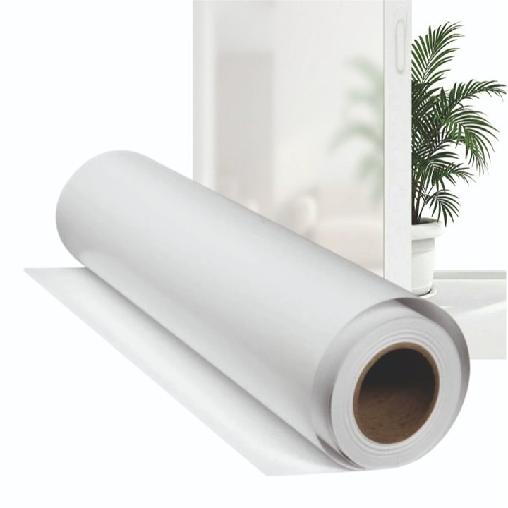 Folie de Sablare autoadeziva, pentru geam, IMAGE PRO, 10 m x 1.37 m, Opacitate Medie, Asigura intimitate, Translucida, Efect Mat