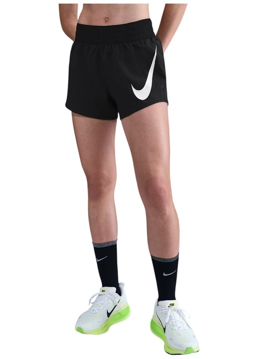 Sort alergare dama Nike One Swoosh FW 2025, Negru