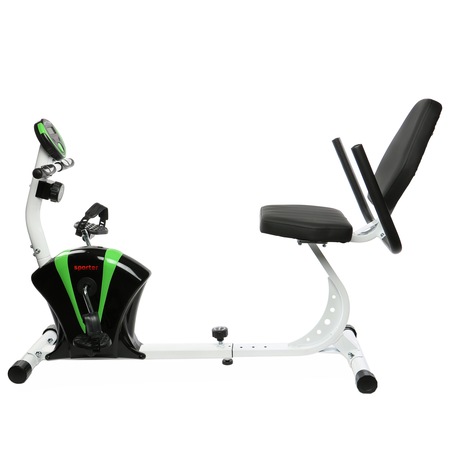 Bicicleta fitness orizontala Sporter, volanta 3.5 Kg