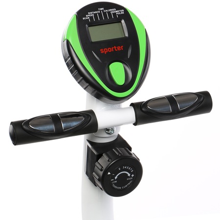 Bicicleta fitness orizontala Sporter, volanta 3.5 Kg