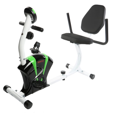 Bicicleta fitness orizontala Sporter, volanta 3.5 Kg