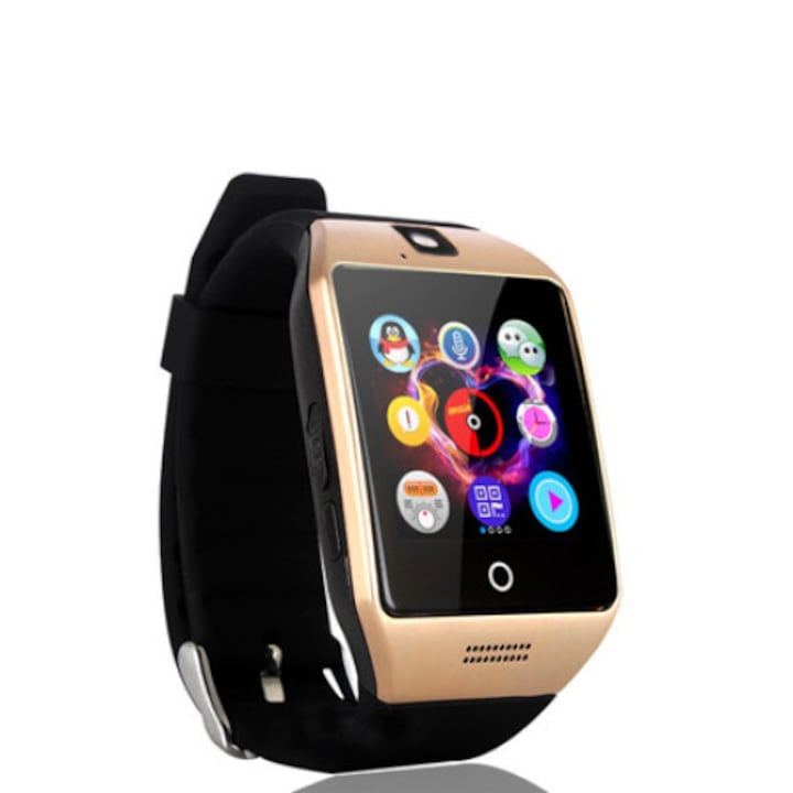IDL Orleans Soft Watch Okosóra, SIM-kártya foglalat, Bluetooth, Kamera, Telefon funkció, LCD-képernyő, Elvesztés elleni, Facebook értesítések, WhatsApp, G-érzékelő, Arany szín