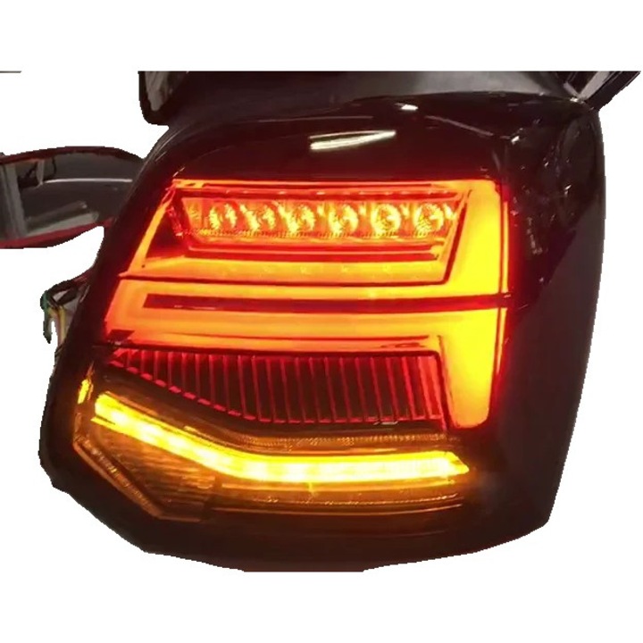 Polo LED hátsó lámpa 2011-2016, füstös piros, 36W, 12V, 4000Lm