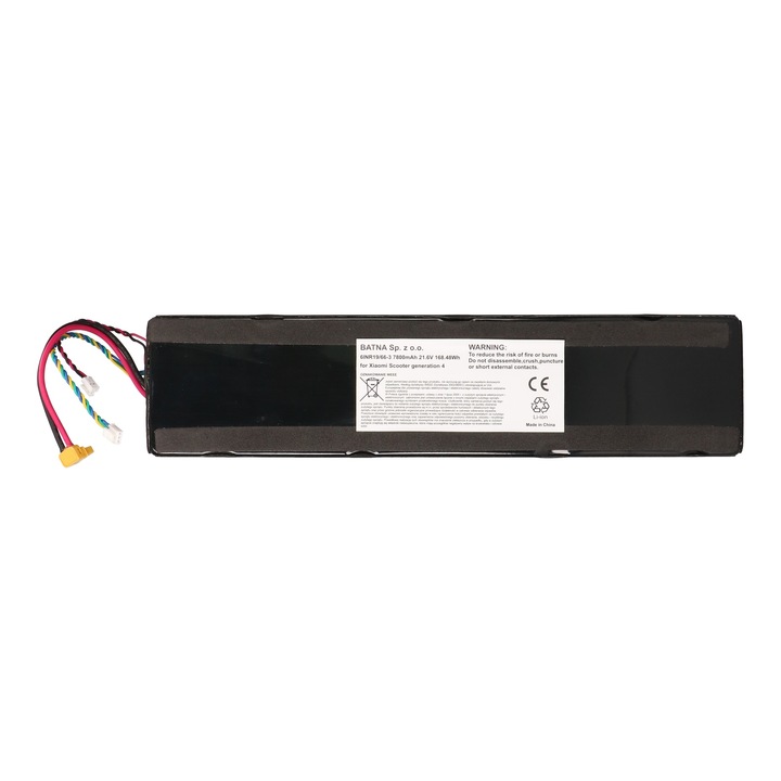 Acumulator pentru trotineta electrica, Extralink, Xiaomi Scooter Generation 4, baterie de schimb, 21.6V, 7650 mAh, acumulator compatibil pentru trotineta electrica