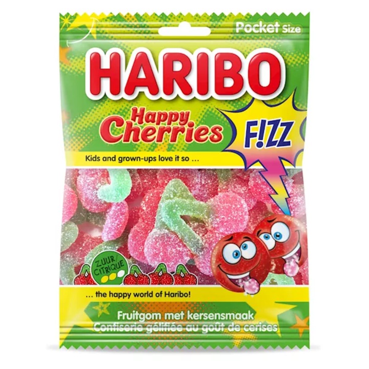 Jeleuri Haribo Happy Cherries, 70g