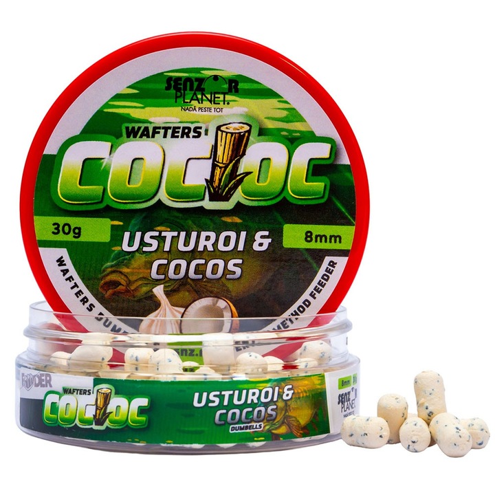 Wafters Senzor Cocioc Wafters Dumbells Usturoi & Cocos 8mm