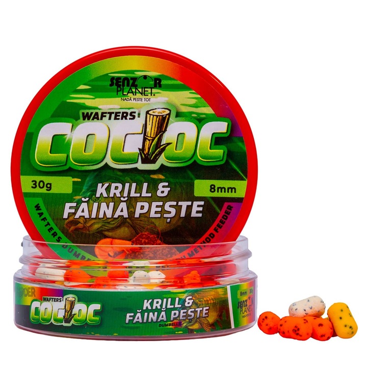 Wafters Senzor Cocioc Wafters Dumbells Krill & Hal Liszt 8mm