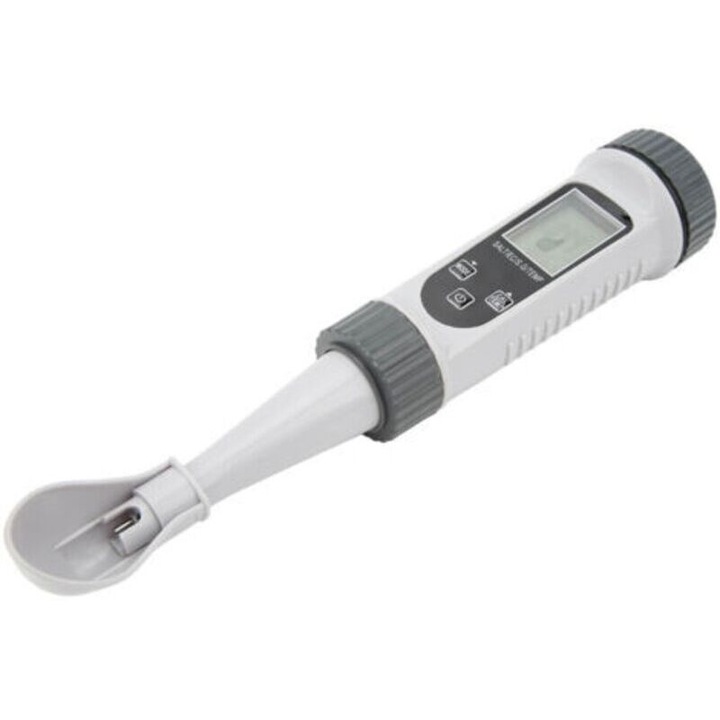 Tester multifunctional salinitate EC S.G temperatura iluminare alb