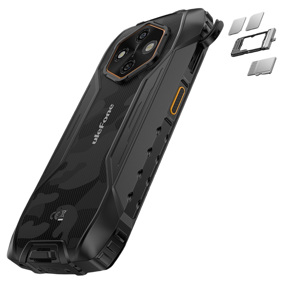 Telefon mobil Ulefone RugKing 4 Pro 256GB 8GB RAM Dual Sim 4G Black