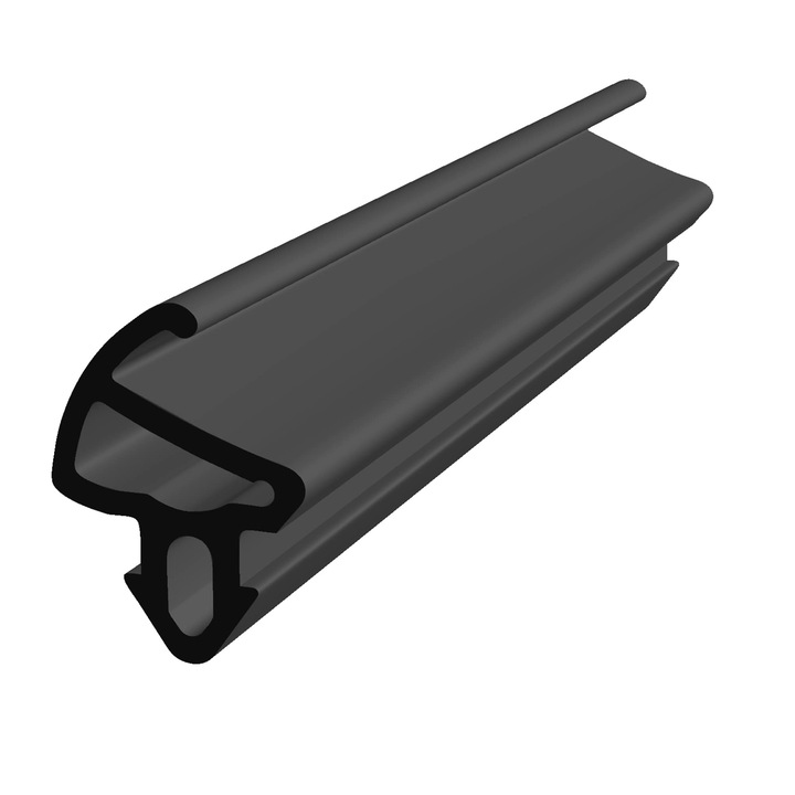 KYCT EPDM fekete ablaktömítő szalag 50m