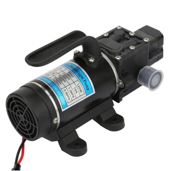 Elektromos vízpumpa 120W 10L 12V 80m kompakt stabil