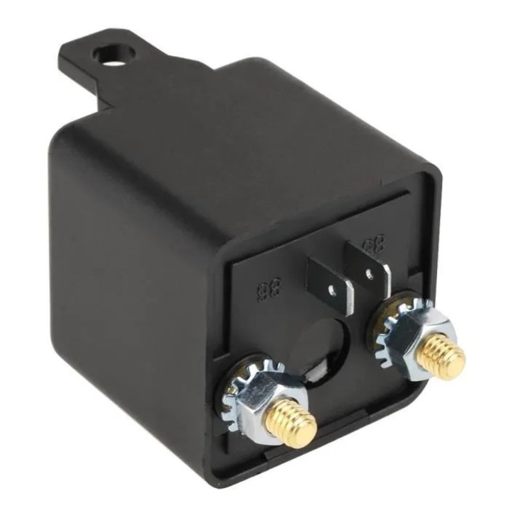 Releu auto 12V 100A 7.5x4.3x4.3cm deschis normal