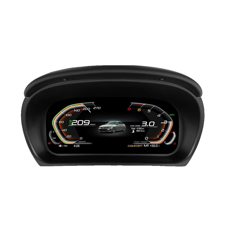 Display bord LCD 1920x720px pentru BMW Seria 3 E90 E91 E92 E93 2005-2012
