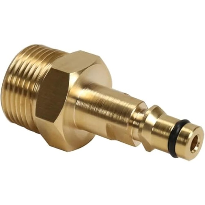 Sárgaréz tömlőadapter M22 14mm 220bar nagynyomású mosóhoz