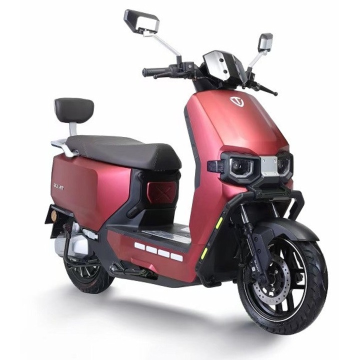 Ztech ZT-53A elektromos robogó, 72V, 2400 W, 23Ah, 25km/h, grafén, piros