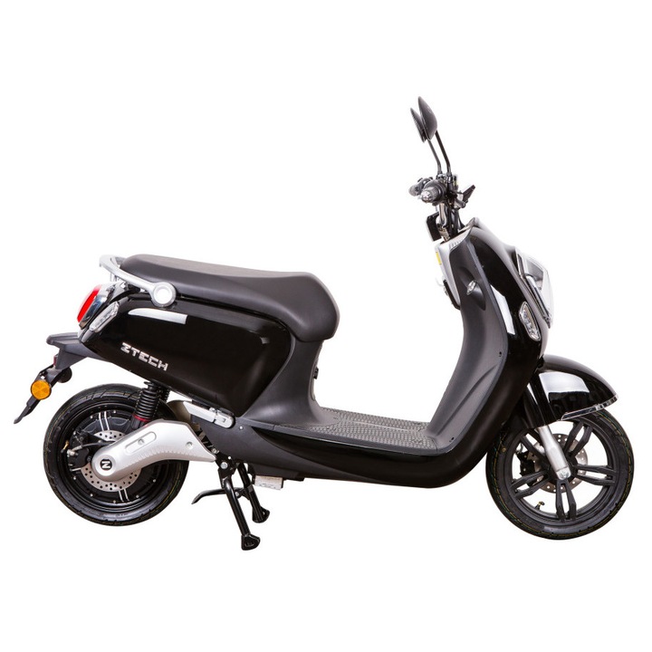 ZTech ZT-23A, elektromos robogó, 60V, 1800 W, 45 km/h, fekete