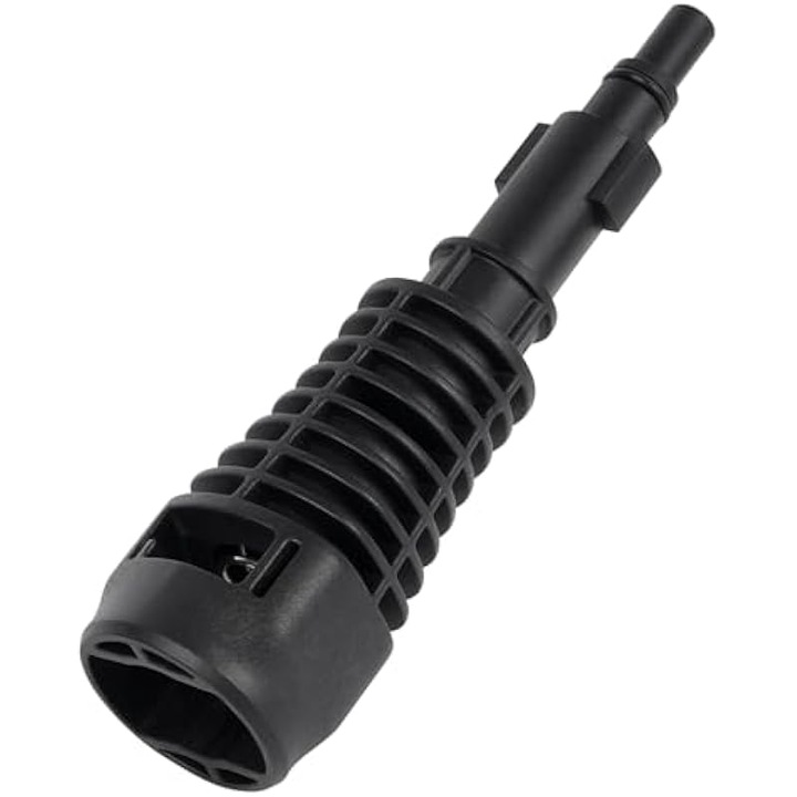 Adapter magasnyomású mosóhoz, Bosch és Karcher kompatibilis, fekete, kompakt
