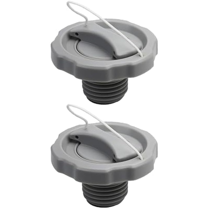 Капачка за въздушен клапан за спа, устойчив ABS, компактен, 5.59x3.20см, черен