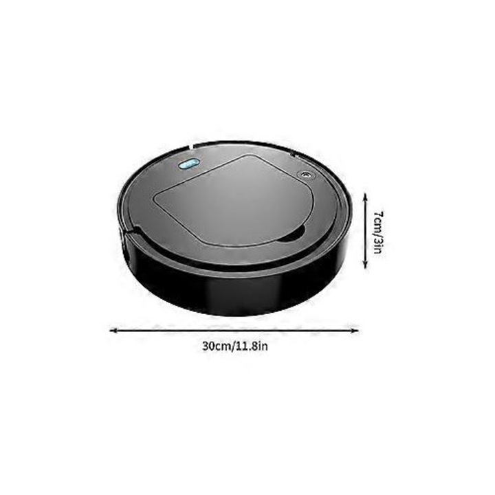 Безжичен робот за почистване 5 в 1, прахосмукачка, моп, 90x120м, бял