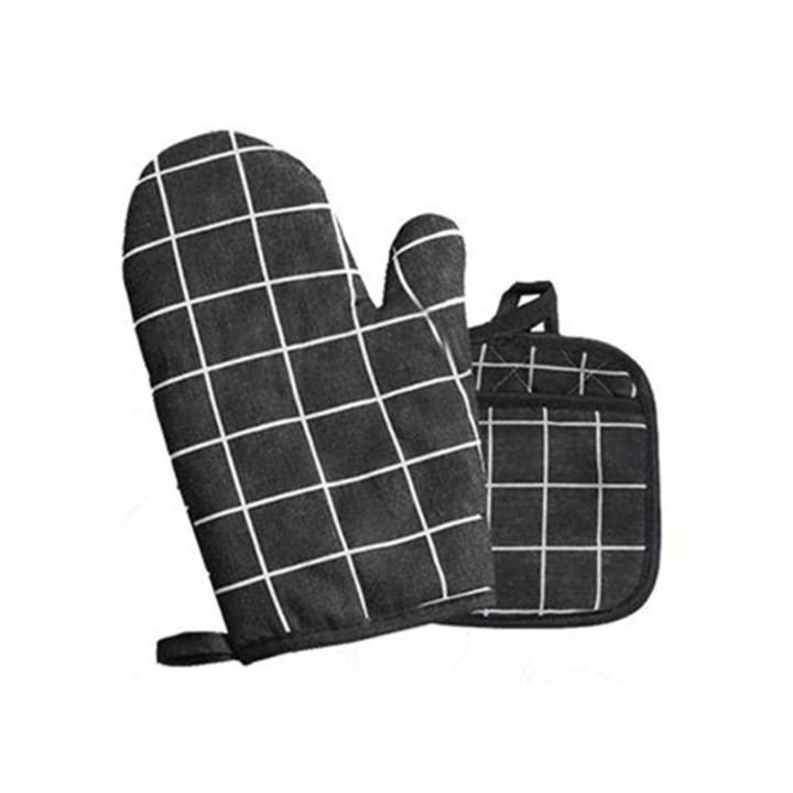 Set manusa pentru bucatarie si servetel, termorezistente, Grunberg MAN01