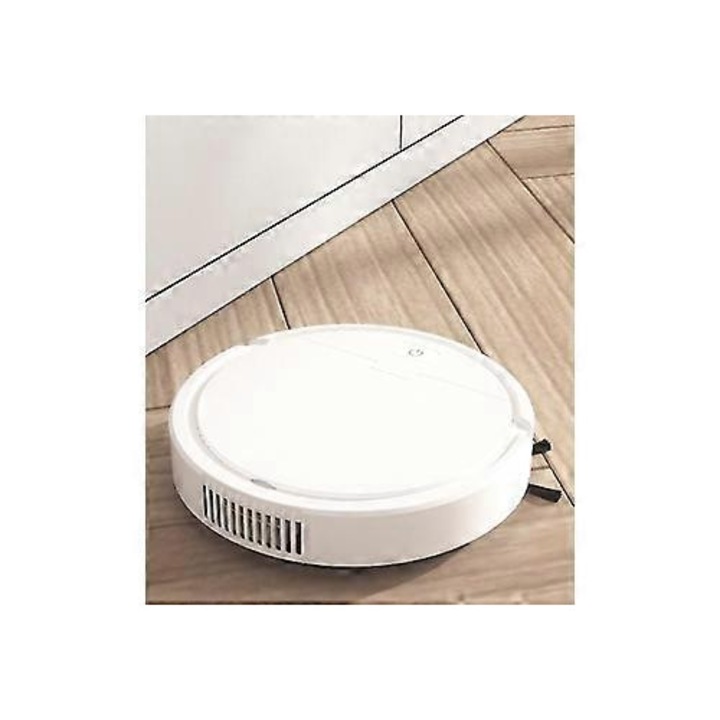 Aspirator robot multifunctional alb 25x25x5.5cm cu baterie 1200mAh