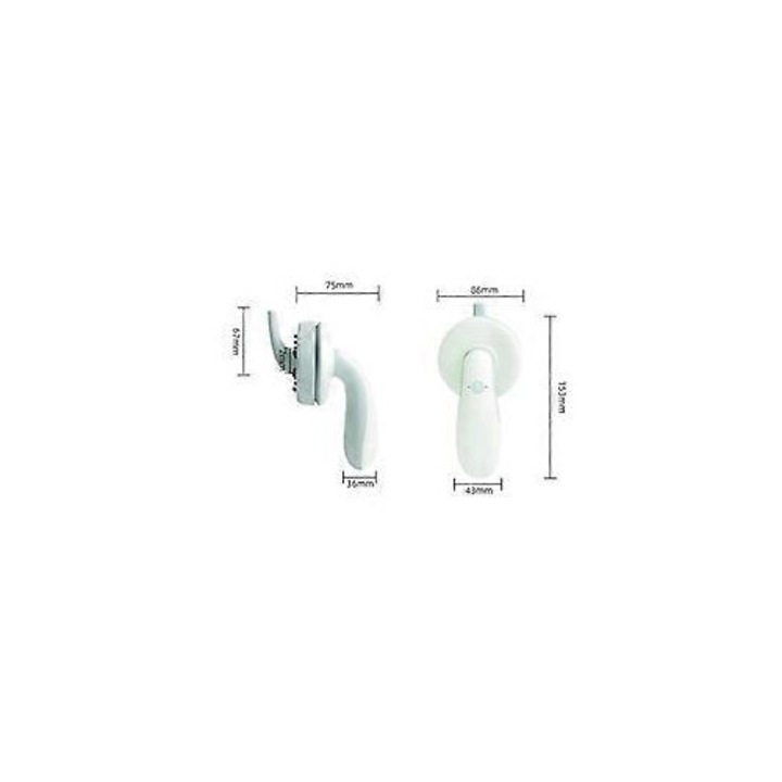 Aspirator portabil fara fir, 1200mAh, USB, negru, compact