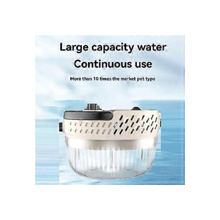 Портативен уред за почистване с пара 3800W 1400ml бял 6 степени
