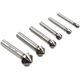 Set 6 burghie HSS 6.3-20.5mm, precizie, rezistent