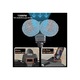 Cap de mop umed-uscat pentru aspirator fara fir, gri, 7-10m³/min, 1.3x...cm