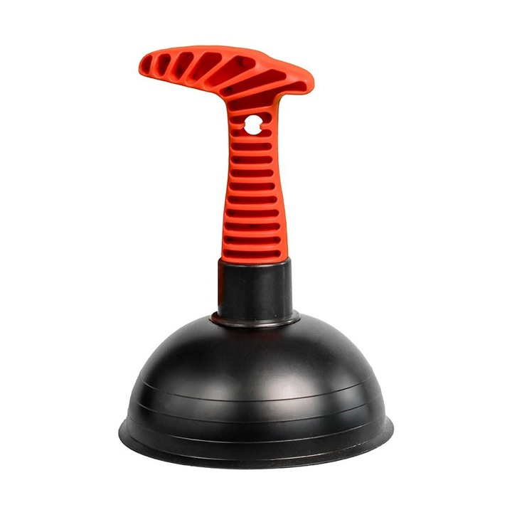 Pompa manuala (ventuza) desfundat cada/chiuveta VACUUM CLEAN D-125 mm cu maner polipropilena Energo