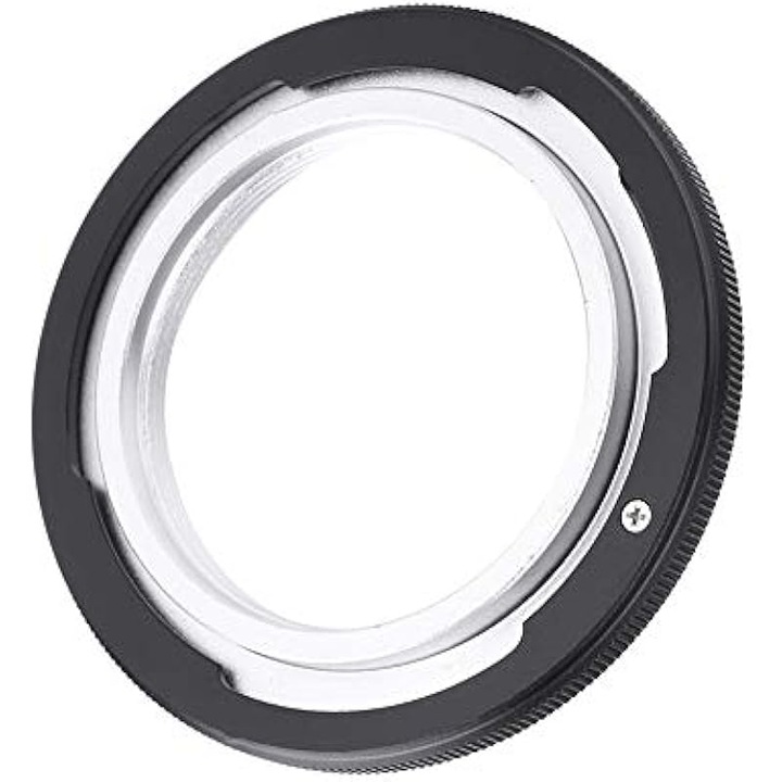 M42-FD bajonett adapter, ötvözet, fekete, 30g