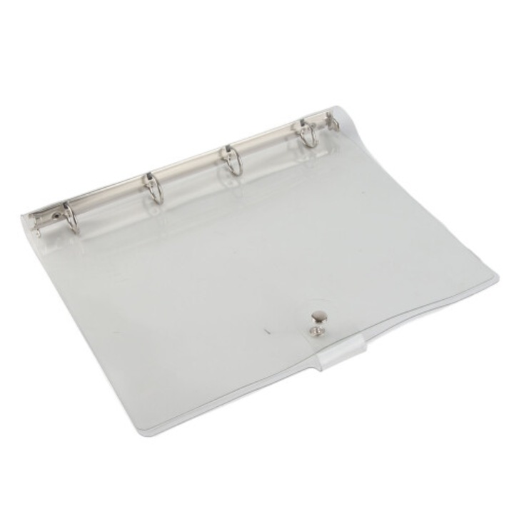 Coperta dosar transparenta A4 PVC ecologic cu inchidere tip capsa