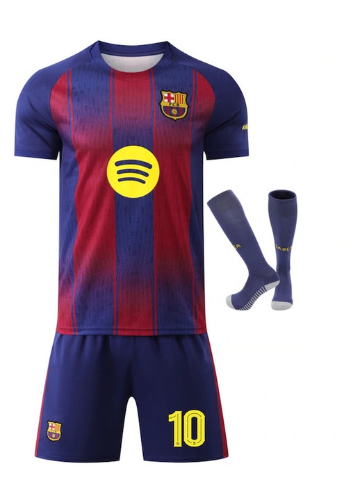 Echipament sportiv barbati Barcelona Fotbal Tricou, Albastru, Poliester, XL INTL