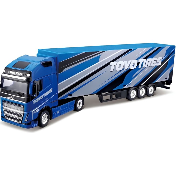 Macheta auto Camion Volvo FH16 Globetrotter 750 XXL negru Bburago