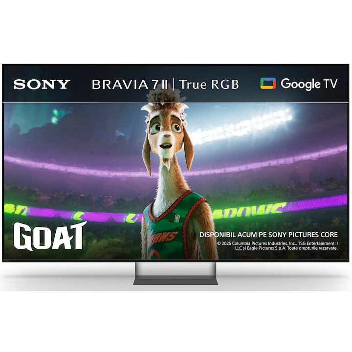 Televizor Sony BRAVIA XR 7 II True RGB LED 65XR75M2, 164 cm, Smart Google TV, 4K Ultra HD, 120Hz, Clasa D (Model 2026)