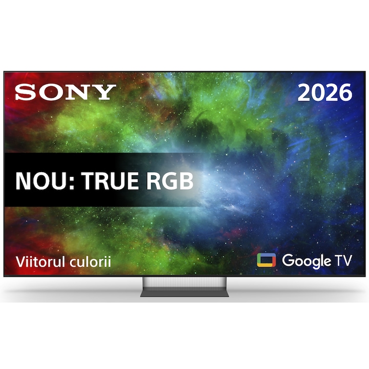 Televizor Sony BRAVIA XR 9 II True RGB LED 65XR95M2, 164 cm, Smart Google TV, 4K Ultra HD, 120Hz, Clasa E (Model 2026)