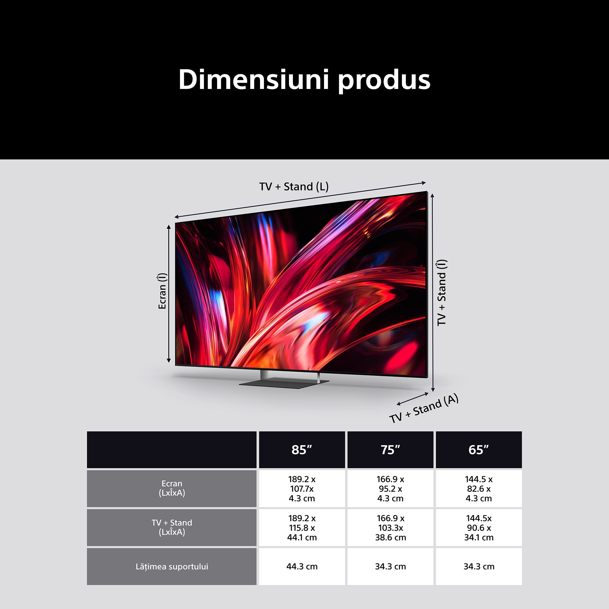 Televizor Sony BRAVIA XR 9 II True RGB LED 75XR95M2, 189 cm, Smart