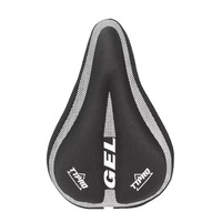 Husa de sa pentru bicicleta, neagra, groasa si extrem de moale, husa confortabila din silicon pentru biciclete montane
